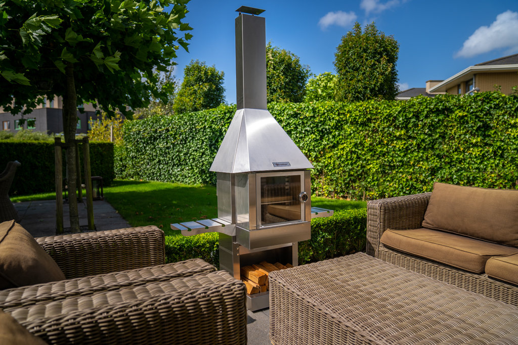 Nieuw RVS Tuinhaarden en Barbecues – Stijlvolle tuinhaarden en barbecues XT-07